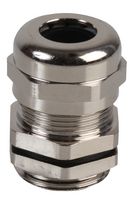 PRO POWER PP002682 Cable Gland, M20 x 1.5, 8 mm, 12 mm, Brass, Metallic - Nickel Finish, IP68