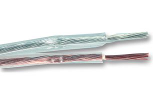 PRO POWER JY0224 Multicore Cable, Audio Flex, Unscreened, 2 Core, 0.75 mm², 328 ft, 100 m