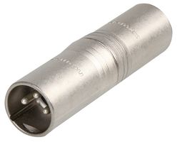 NEUTRIK NA3MM XLR Audio Adapter, 3 Pole Gender Changer, XLR Plug, XLR Plug
