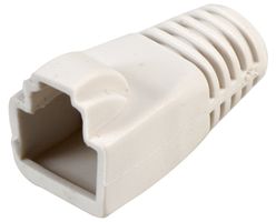 TUK PS2WH8 Connector Accessory, White, Strain Relief Boot, TUK RJ45 Modular Connectors, 1 Ways