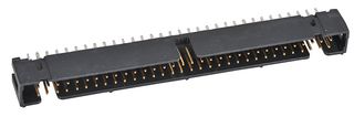 3M N2564-6002RB Pin Header, Straight, Wire-to-Board, 2.54 mm, 2 Rows, 64 Contacts, Through Hole Straight, 2500