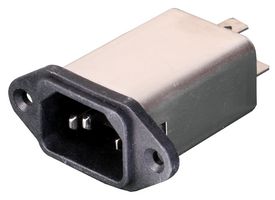 PRO ELEC PELB1066 Power Line Filter, General Purpose, 250 V, 1 A, Single Phase, 1 Stage, Chassis Mount