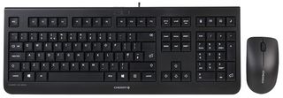 Cherry JD-0800GB-2 Keyboard W/ Mouse, Usb, Black