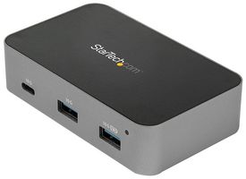 STARTECH HB31C2A1CGS Hub, 3-Port USB-C Hub with LAN Port - 10 Gbps - 2x USB-A & 1x USB-C - Powered