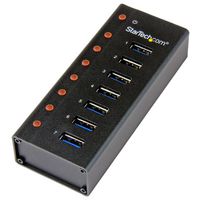 StarTech 7Port USB 3 Hub - Desk / Wall - Compact & Durable for Travel