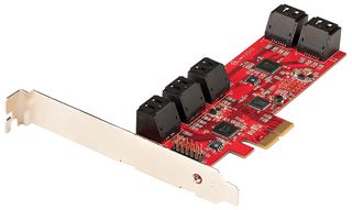 STARTECH 10P6G-PCIE-SATA-CARD SATA Interface, SATA PCIe Card, 10pt PCIe SATA Expansion Card, PCI Express to SATA Converter