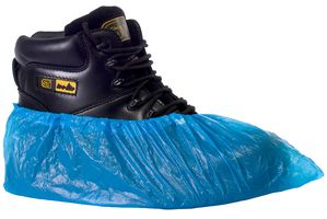 ST E16610 - BLUE DISPOSABLE OVERSHOES - BLUE PK100