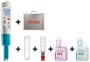 Testo 206 PH1 KIT Starter Kit, Ph Meter