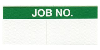 MULTICOMP PRO 7827302 Label, Identification, 16 mm, 38 mm, Nylon Cloth, Job No (+ Blank Space Underneath)