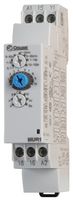 CROUZET 88827105 Analogue Timer, MUR1, Multifunction, 0.1 s, 100 h, 7 Ranges, 1 Changeover Relay