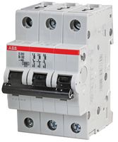 ABB 2CDS253001R0325 Thermal Magnetic Circuit Breaker, System Pro M Compact S200, 32 A, 3 Pole, 277 VAC, DIN Rail