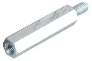 ETTINGER 05.14.301 Standoff, Zinc Plated, Steel, M4, Hex Male-Female, 30 mm, 38 mm