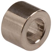 MULTICOMP PRO MP008159 Spacer, Round, Brass, 2.6mm Internal Dia, 4.5mm External Dia, 5mm Length