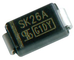 Taiwan Semiconductor SK26A Diode, Schottky, 2A, 60V, Sma