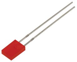 MULTICOMP PRO MP008018 LED, Super Red, Through Hole, 2mm x 5mm, 20 mA, 1.9 V, 650 nm