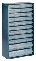 RAACO 137430 Storage Cabinet, 40 Drawer, Steel, 552mm x 306mm x 150mm