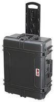 MULTICOMP PRO MAX540H245STR.079 Storage Case, Polypropylene, Black, 10.63", 270.002mm, 23.39", 594.106mm