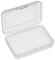 MULTICOMP PRO 102VN Storage Box, 1 Compartment, Transparent, 21mm x 91mm x 66mm