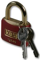 Kasp Security K12440REDD Padlock, Brass, 40mm, Red