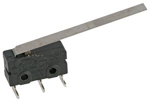 CAMDENBOSS CSM40580G Microswitch, Subminiature, Long Lever, SPDT, Through Hole, 5 A