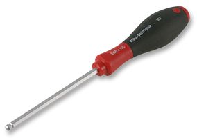 Wiha 367-6 Screwdriver, Hexagon, Ball, 6mm