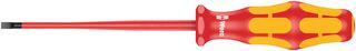 WERA 05006440001 Screwdriver, Slotted, 3.5 mm Tip, 100 mm Blade, 181 mm Overall