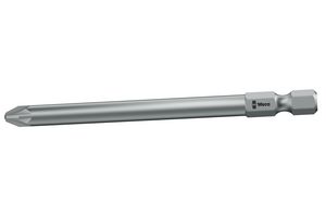 WERA 05060029001 Driver Bit, Pozidriv, 1/4 " Drive, PZ1, 89 mm Length