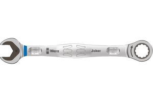 WERA 05073279001 Wrench, Ratchet, Joker, Metric 19 mm, Length 246 mm
