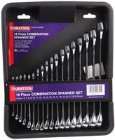 Duratool D03080 Combination Spanner Set, 18Piece, 6-24mm , Element14