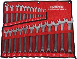 Duratool D03081 Spanner Set, 25Pc, 6-32mm , Element14