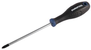 DURATOOL D03434 Screwdriver, Pozidriv, PZ2 x 125 mm