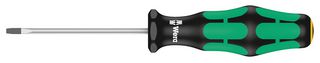WERA 05008006001 Screwdriver, Slotted, 2 mm Tip, 60 mm Blade, 130 mm Overall