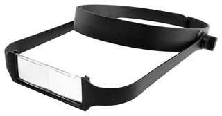 MODELCRAFT POP1763 Headband Magnifier, 4 Lens, 1.6x, 2x, 2.5x, 3.5x Magnification