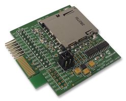 MICROCHIP AC164122 Daughter Board, PICtail, For SD & MMC Card, Supports Auto-Triggering of Files on SD Cards