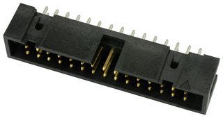 Amphenol Communications Solutions 52601-S30-4LF Wire-Board Connector, Header, 30Pos, 2.54mm