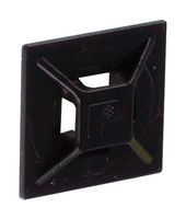 PANDUIT ABMM-A-C20. CABLE TIE MOUNT, 19.1MM, ABS, BLACK