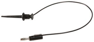 Pomona 3782-12-0 Test Lead, Black, 304.8mm, 60V, 5A