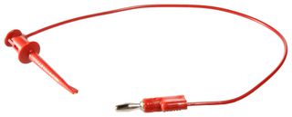 Pomona 3782-12-2 Test Lead, Red, 304.8mm, 60V, 5A