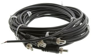 SWITCHCRAFT/CONXALL CAS761KS07984 CABLE, 2MM DC POW PLUG-FREE END, 2M, BLK