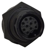 Switchcraft/conxall W7881-10PG-300 Circular Connector, Receptacle, 10Pos, Panel , Element14