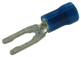 TE CONNECTIVITY - AMP 52463-1 TERMINAL, CRIMP LUG, #6, BLUE