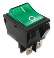 R5BBLKGRNFF2. E-SWITCH, SWITCH, ROCKER, DPST | element14 Australia