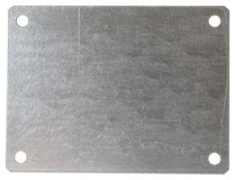 FIBOX ALBP1614 ENCLOSURE BACK PANEL, ALUM, 14.8"X12.9"