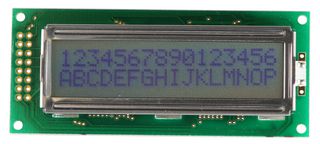 LUMEX LCM-S01602DSF/F. DISPLAY, ALPHANUMERIC, 16 X 2