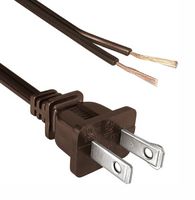 QUALTEK ELECTRONICS 221001-03 POWER CORD, NEMA 1-15P-FREE END, 72"