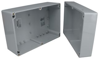 BUD INDUSTRIES PN-1341-A ENCLOSURE, WALL MOUNT, PC, GREY