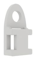 ESSENTRA COMPONENTS FTH-34-01 CBL TIE HOLDER, SCREW, NATURAL/NYLON 6.6
