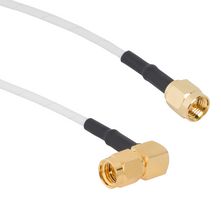 AMPHENOL RF 095-902-603-024 RF CABLE, SMA R/A PLUG-PLUG, 50 OHM, 24"