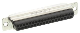 ITT CANNON DCU37PK87F0 D-SUB CONN, PLUG, 37POS, CRIMP