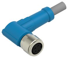 TE CONNECTIVITY T4051420004-003 SENSOR CORD, 4P, M8 RCPT-FREE END, 1.5M